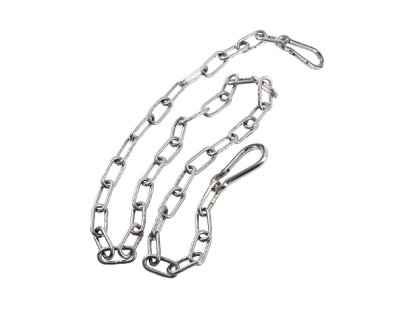 Stahlkette mit zwei Karabinerhaken für Hallenstrahler / Highbays