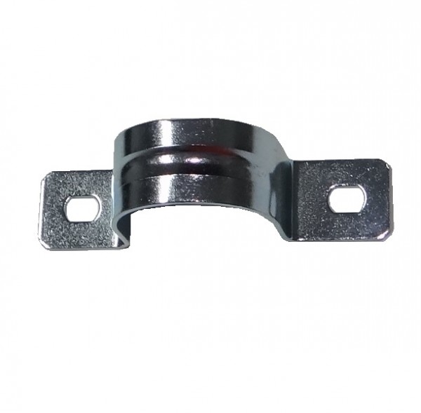 100 Stück Stahlschellen Rohrschellen 2-laschig M20