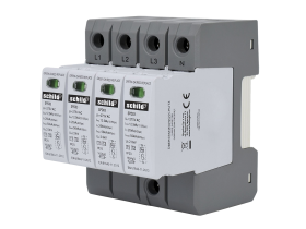 Hutschienenableiter B+C (T1+T2) 4+0 für TNS/TT-Net