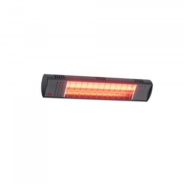 Frico Burda Infrarotheizstrahler Term Short 1500W IP64 479305 Gehäuse grau