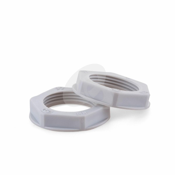 20 Stück HUP Gegenmutter Kunststoff M25