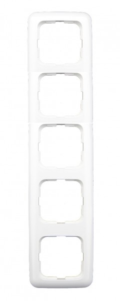 BUSCH-JAEGER SI 5-fach Rahmen alpinweiß 2515-214