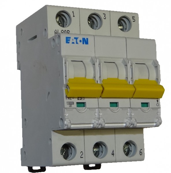 EATON Leitungsschutzschalter 3-polig 25A C-Charakteristik PXL-C25/3
