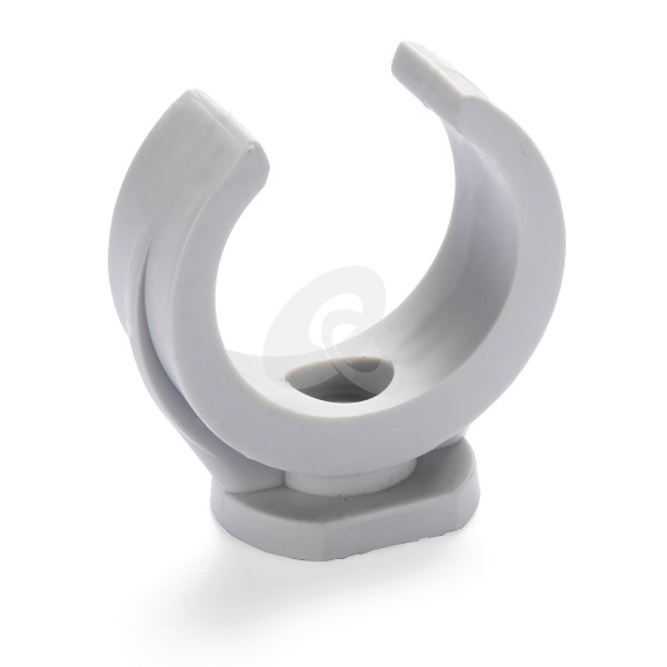 50 Stück Sockel-Kabelschellen Rohrschellen Klemmschellen einfach Spannbereich 25-28mm