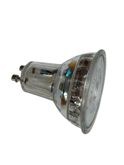 Druckguss-Einbaustrahler weiß MR16 50mm +8,3 W dimmbar 2700K Leuchtmittel +GU10 Fassung