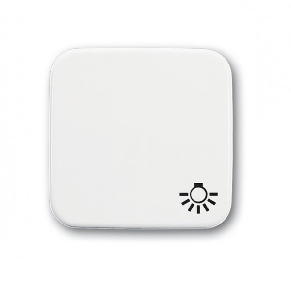 BUSCH-JAEGER SI Wippe Lichtsymbol alpinweiß 2520-LI-214