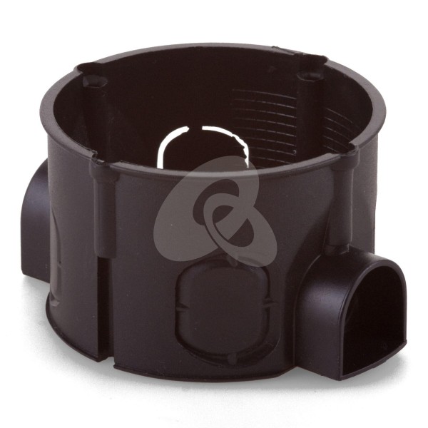 100 Stück VDE Unterputz Schalterdosen Gerätedose schwarz tief Höhe 61mm Durchmesser 60mm