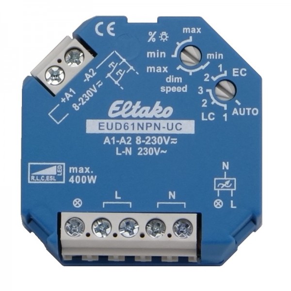 Eltako Einbau Dimmer EUD61NPN-UC 61100801