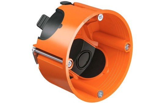 Kaiser Gerätedose O-range ECON® 63, luftdicht, Tiefe 49 mm Fräsloch 68mm Durchmesser 9263-22