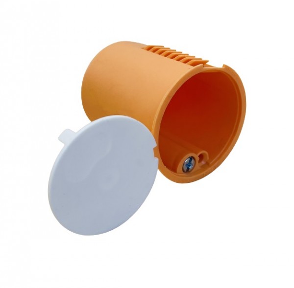 1 Stück f-tronic Hohlwand Auslassdose WAD orange E134