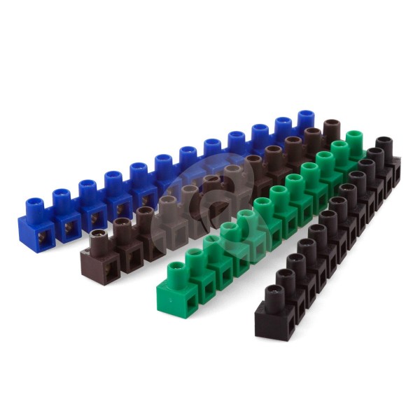 10 Stück HUP VDE Dosenabzweigklemmen 4 mm², beidseitig geöffnet, farbig sortiert