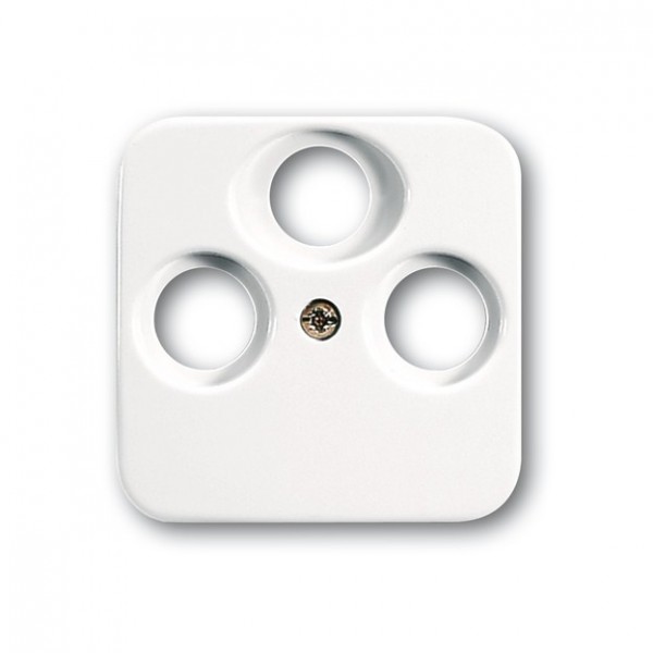 BUSCH-JAEGER SI 3-Loch Antennenabdeckung alpinweiß 1743-03-214