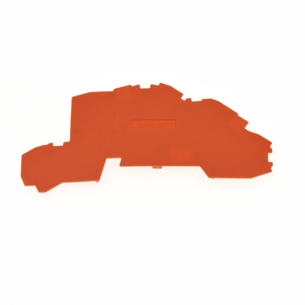 Wago Abschluss- und Zwischenplatte; 0,8 mm dick; orange 2003-7692