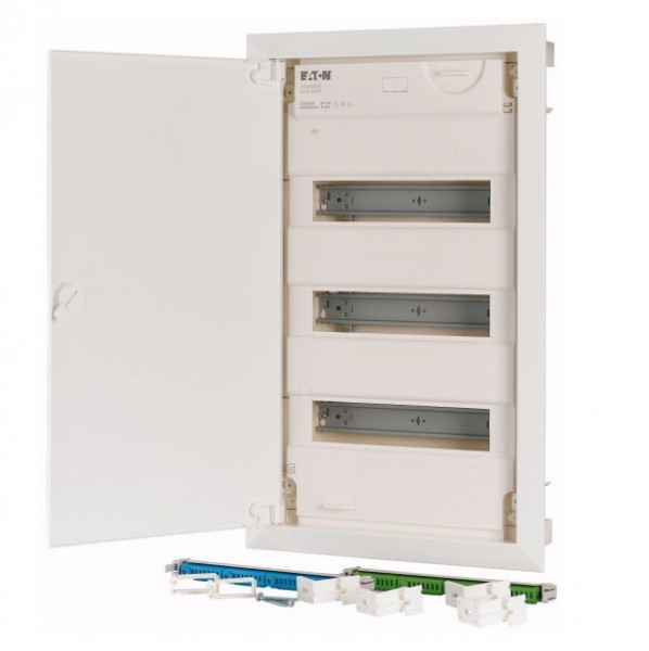EATON Unterputz Verteiler 3-reihig KLV-36UPP-F