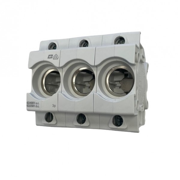 Sicherungssockel Neozed D02 16A 3-polig Fingersicher