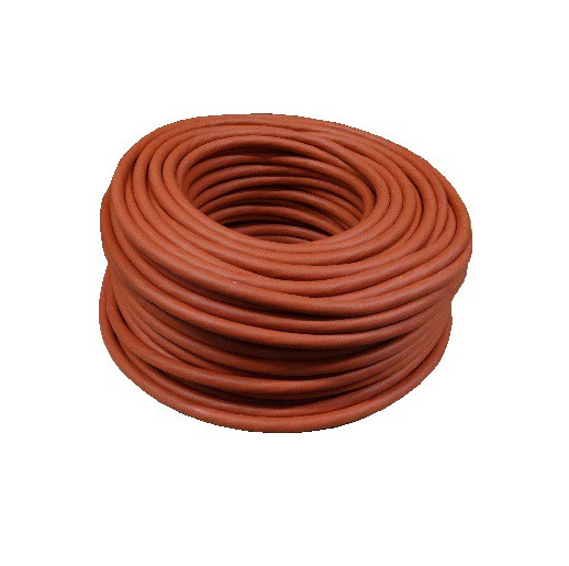 Meterware Silikonleitung SIHF 3G1,5 mm² rotbraun