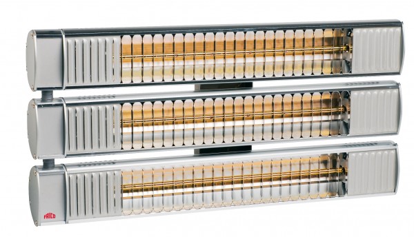 Frico Burda Infrarotheizstrahler Term Multi 3x2000 Watt IP 67 Alu poliert 476795