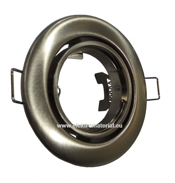 Metalleinbaustrahler schwenkbar Eisen geb. 55055