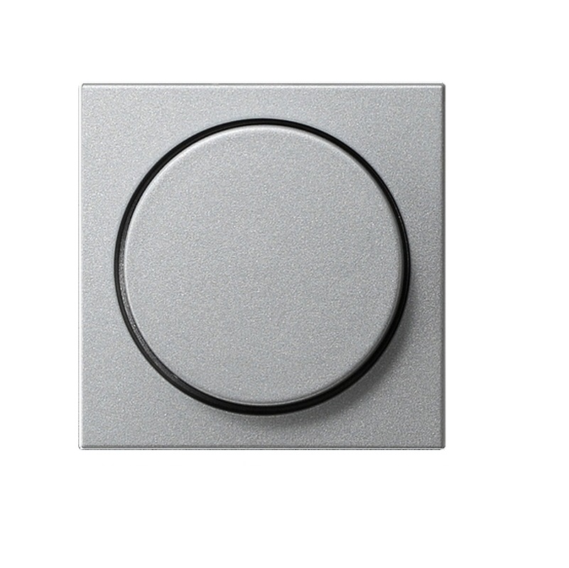 Gira Abdeckung Dimmer System 55 Farbe Alu 065026 Abdeckungen / Wippen