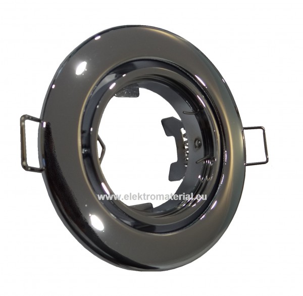 Metalleinbaustrahler schwenkbar chrom 55054