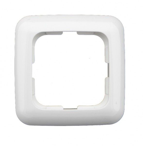 BUSCH-JAEGER SI 1-fach Rahmen alpinweiß 2511-214