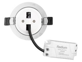 Radium Downlight SPLA1772 5W 430lm 3.000K inkl.Treiber