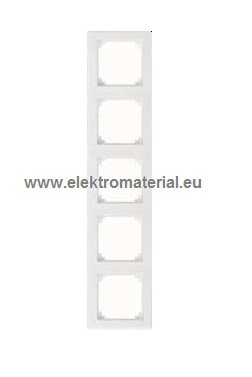 Merten 478519 5-fach Rahmen M Smart polarweiß