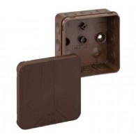 1 Stück Spelsberg Verbindungsdose 2K-12-L / br braun 85x85 1 Stück Spelsberg Verbindungsdose 2K-12-L / br braun 85x85