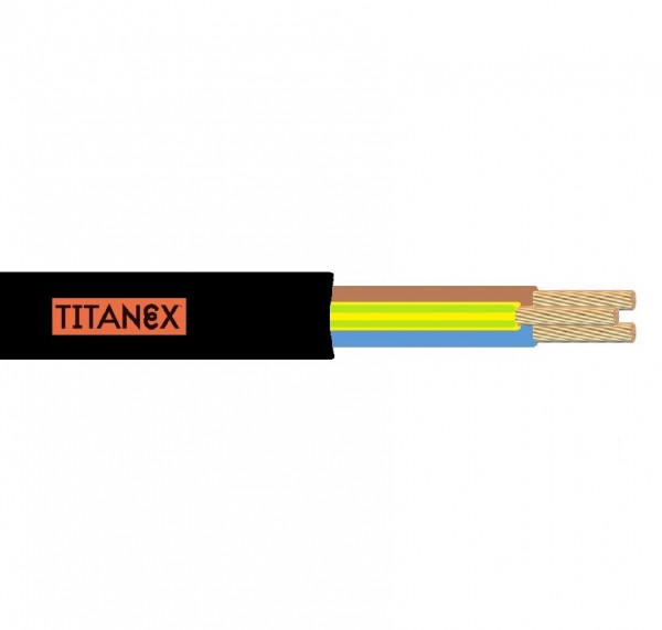 50m Gummikabel Titanex H07RN-F 3G2,5qmm