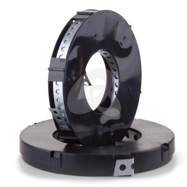 HUP Montagelochband verzinkt in Kassette, 12mm x 10 m