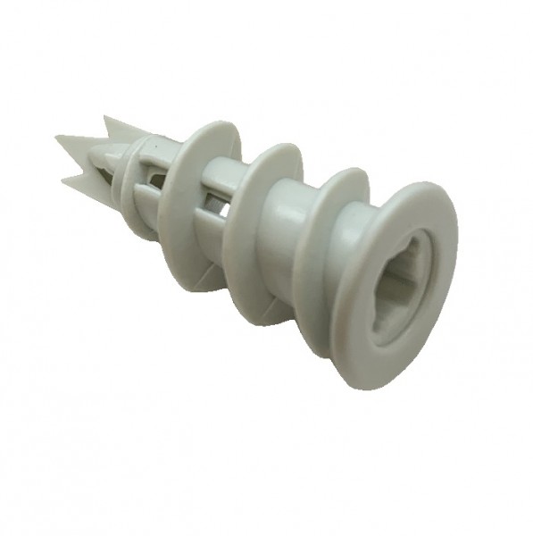 200 Stück Gipskartondübel Schneckendübel Kunsstoff