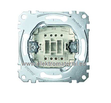 Merten MEG3150-0000 Taster Einsatz Schließer 1-polig System M