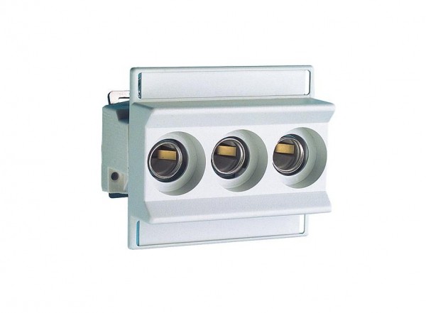 Sicherungssockel 3-pol. D02 63A