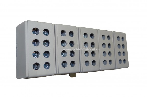 Abzweigklemme 5-polig 35mm² HLAK35-5/10 2080506