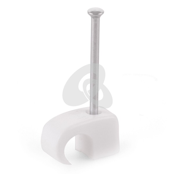 300 Stück Nagelschellen 7-11mm weiss Nagel 35mm lang