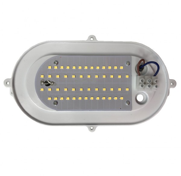 LED Ovalarmatur 9W IP44 4000K 4000K