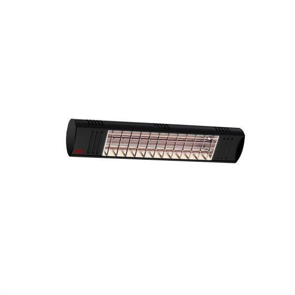 Frico Burda Infrarotheizstrahler Term Short 1500W IP64 476789 Gehäuse schwarz