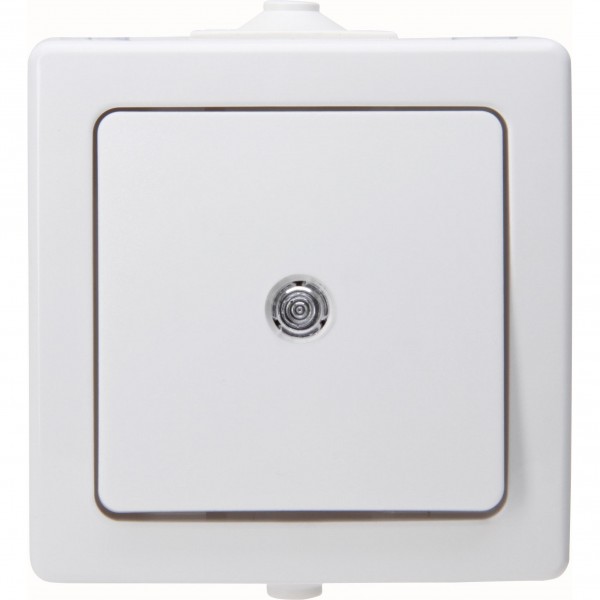 Kopp NAUTIC – Taster, Farbe: arktisweiß Aufputz IP44 566302004