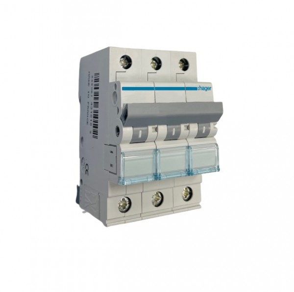 Hager Leitungsschutzschalter MBN325 3 polig 25A B-Charakteristik