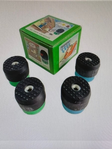 Anti Vibrationsfüsse Schwingungsdämpfer Feder für Klimaanlage Wärmepumpe 55kg