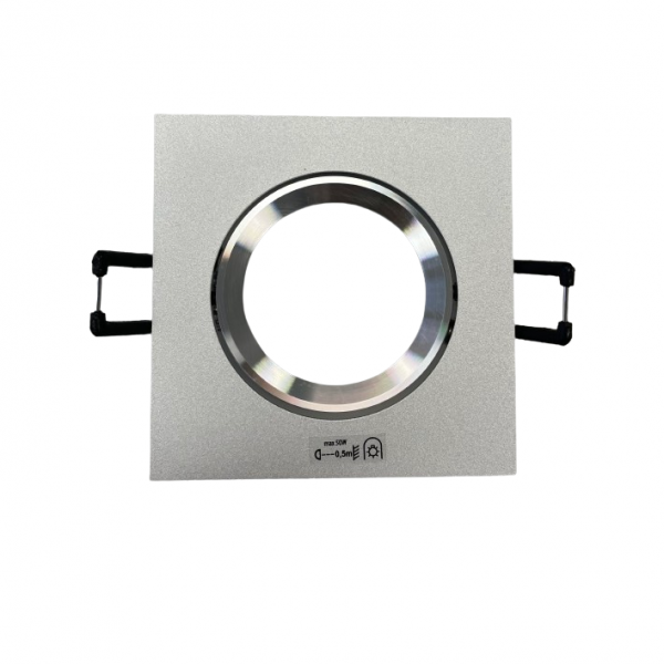 Kanlux Aluminium Einbaustrahler eckig 30° RADAN CT-DTL50