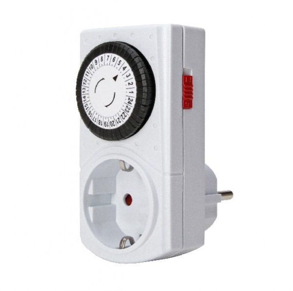 KOPP Mini Zeitschaltuhr Schaltuhr mechanisch für Steckdose 195302071