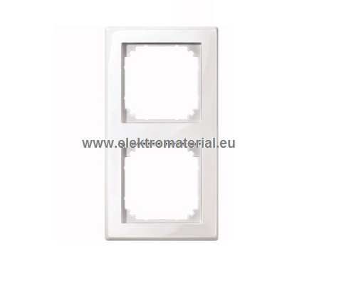 Merten 478219 2-fach Rahmen M Smart polarweiß