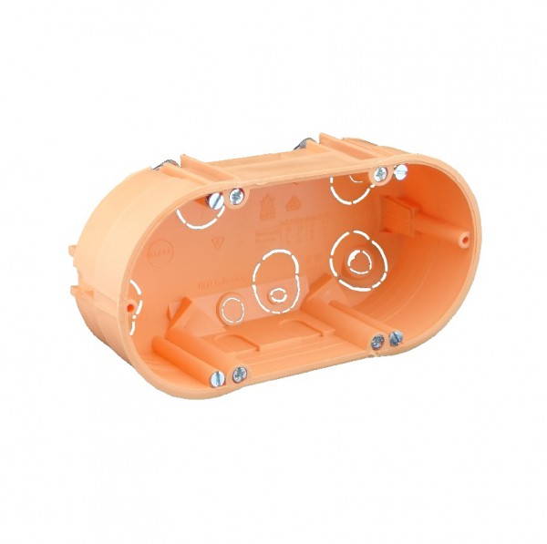 1 Stück Hohlwanddose doppelt Höhe 48mm IP30