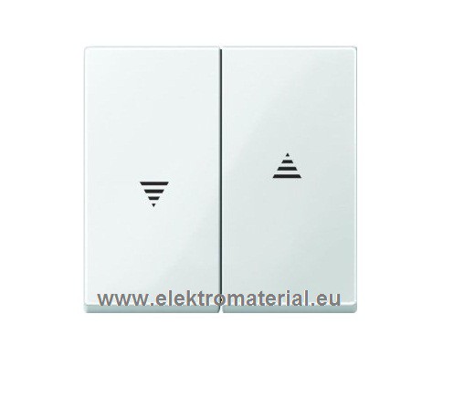 Merten 432419 Wippe für Rollladenschalter und Taster System M polarweiß