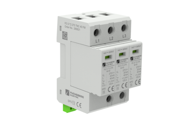 FE-S-T2-275-TNC-40FM Ableiter Typ 2 TNC Hutschiene FM Art.Nr. 285621