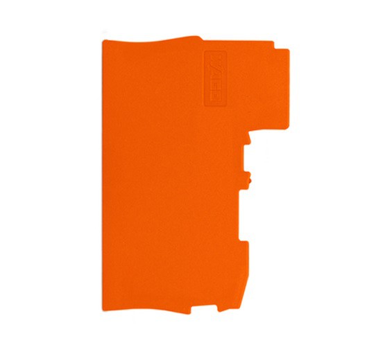 WAGO Abschluss- und Zwischenplatte; 0,8 mm dick; orange 2002-7192
