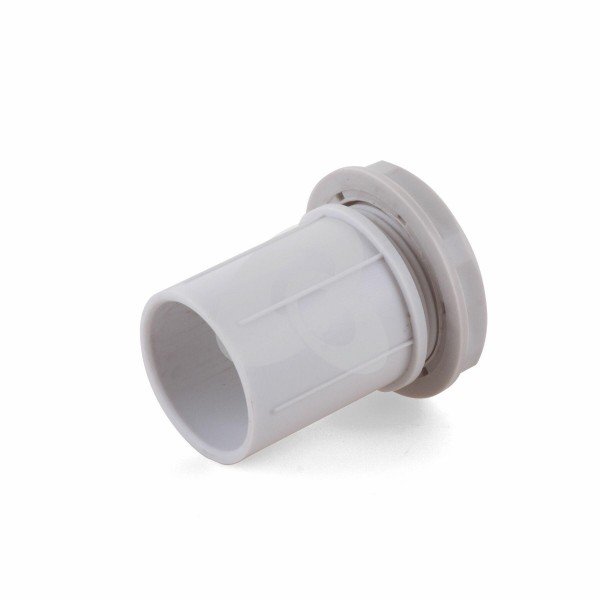 25 Stück Rohradapter für Verbindungsdosen mit metrischem Gewinde M32 grau