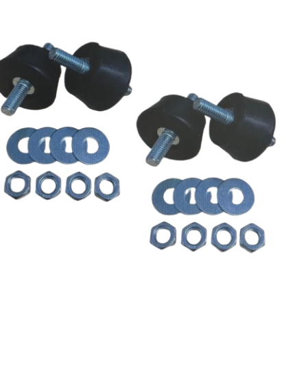 4 Stück Konische Gummipuffer Anti Vibration Schwingungsdämpfer für Klimaanlage bis 50kg