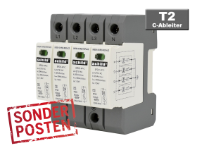 Hutschienenableiter C (T2) für TT/TNS Netze